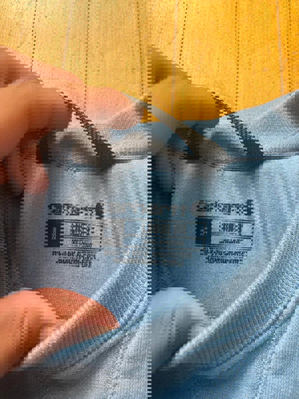 Blue Carhartt Crewneck Sweater