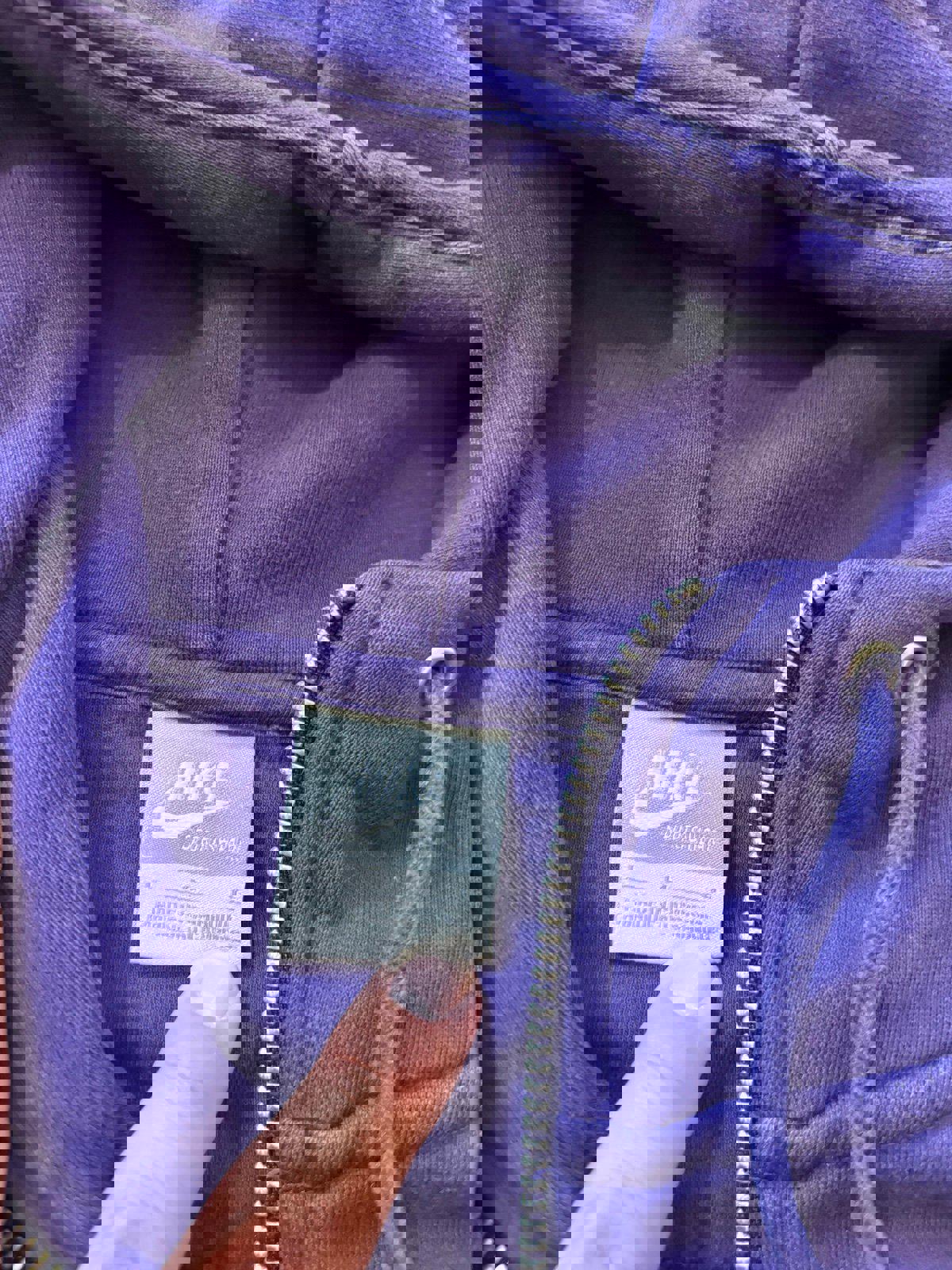 Vintage Nike Air Swoosh Purple Sweater Hoodie