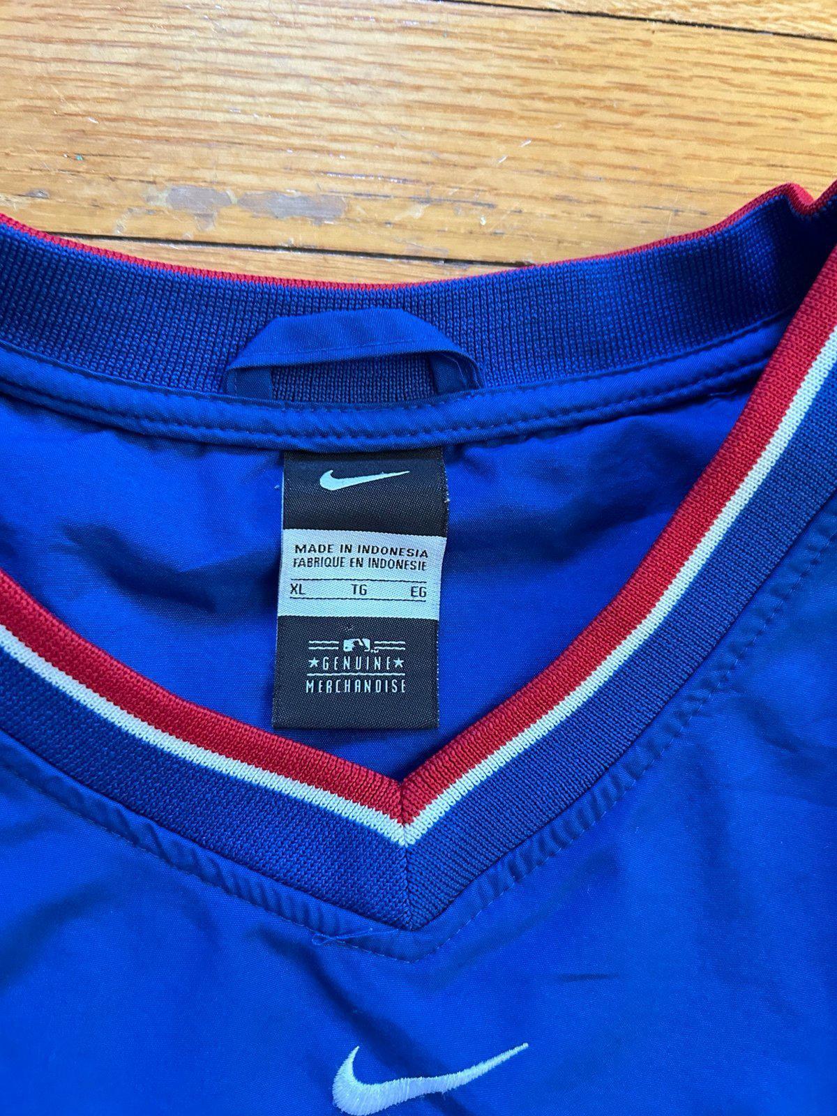 Vintage Nike Chicago Cubs Center Swoosh Windbreaker Jacket