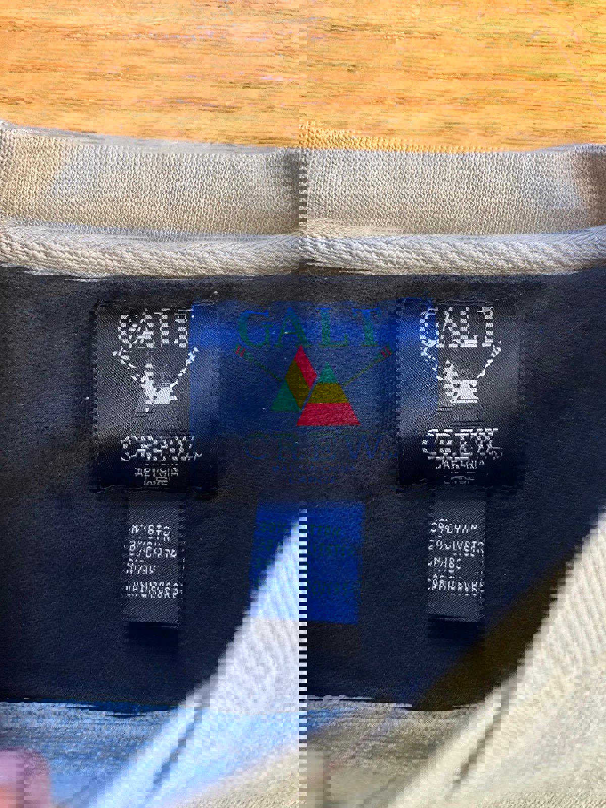 Vintage Lake Tahoe Skiing Crewneck Sweater