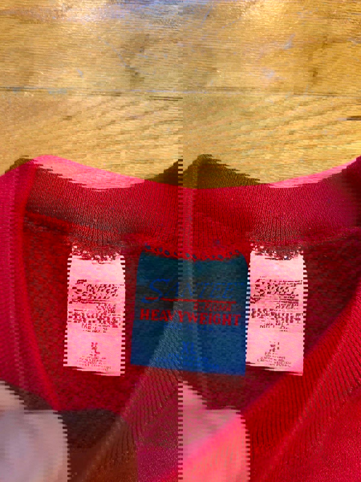 Vintage Wauwatosa Wisconsin Plaid Crewneck