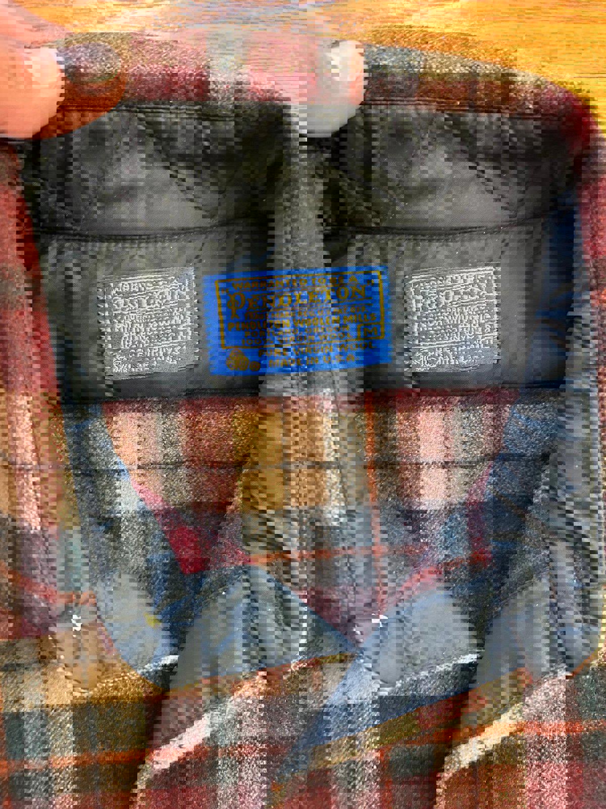 Vintage Pendleton Made in USA Flannel
