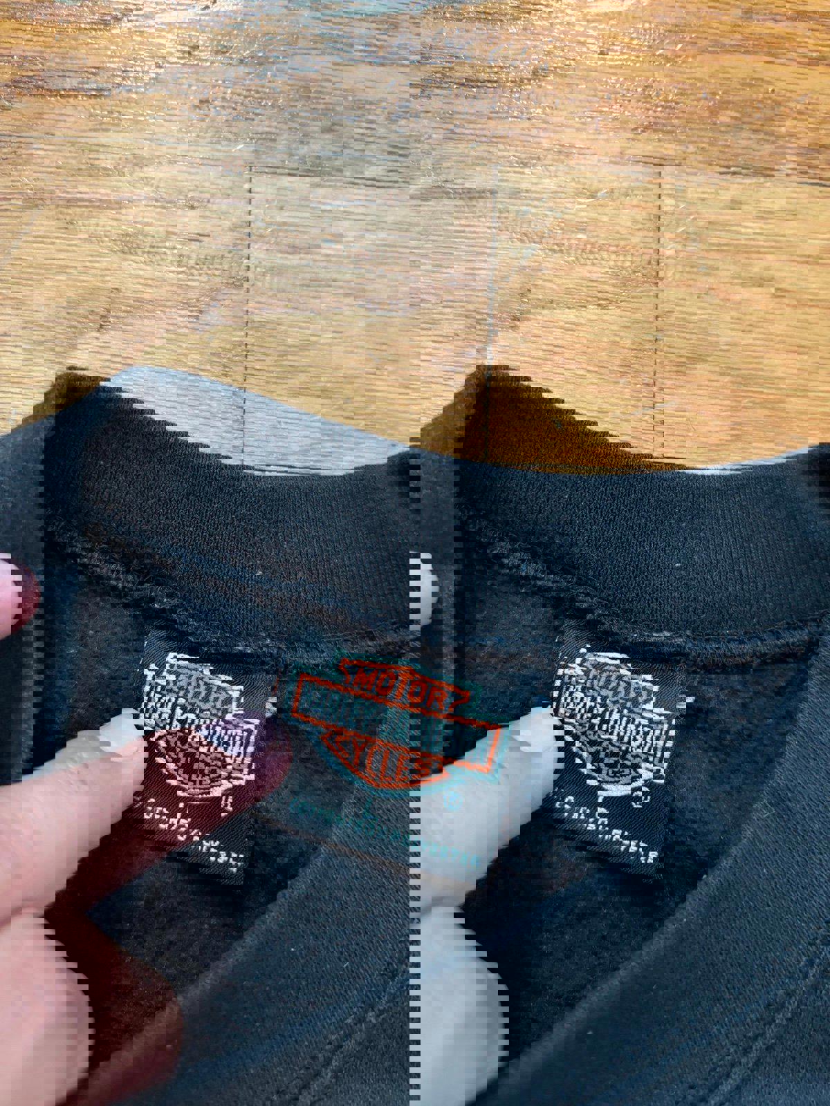 Vintage Harley Davidson Wisconsin Motorcycle Crewneck Sweater