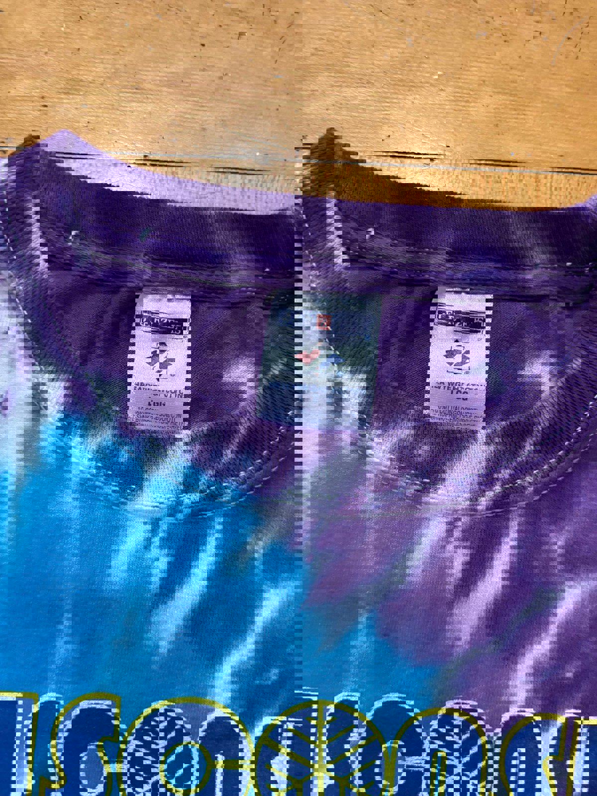 Vintage Wisconsin State Fair Tie Dye T-Shirt