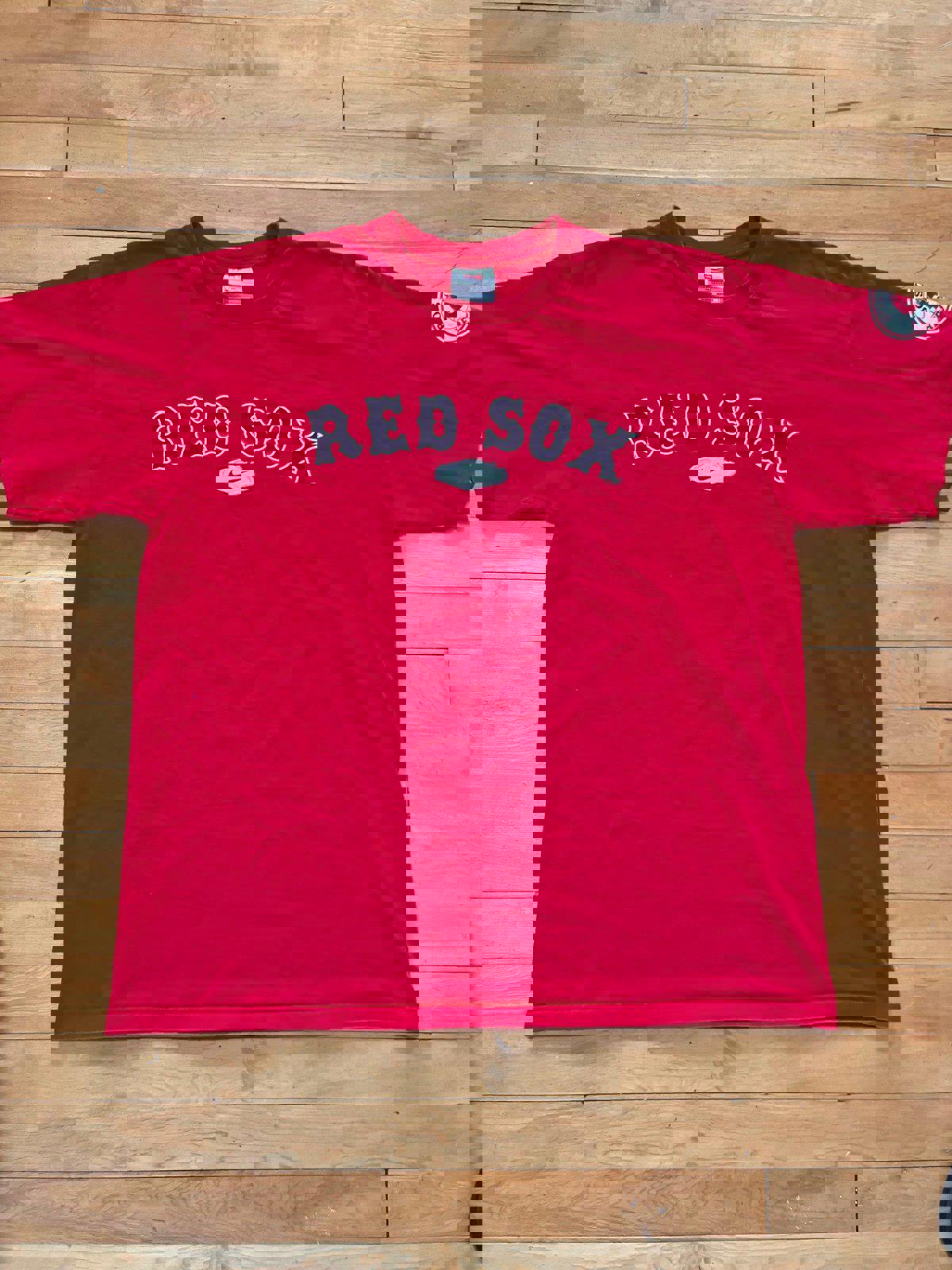 Vintage MLB Boston Red Sox Nike Center Swoosh T-Shirt