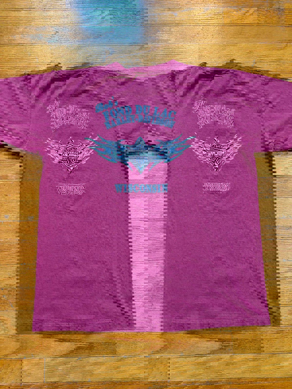 Vintage Harley Davidson Motorcycle Eagle T-Shirt