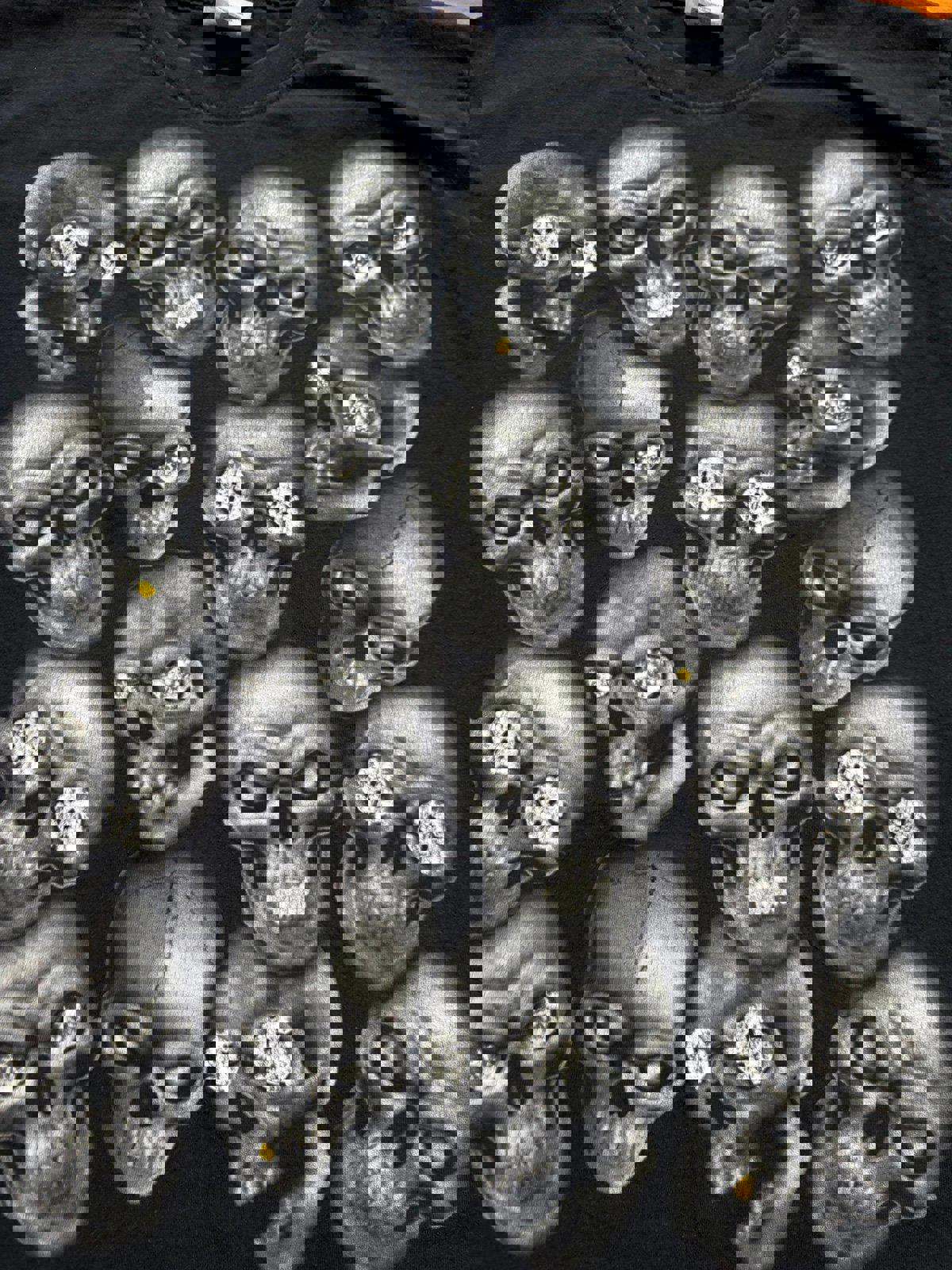 Vintage Y2K Skull Pile T-Shirt