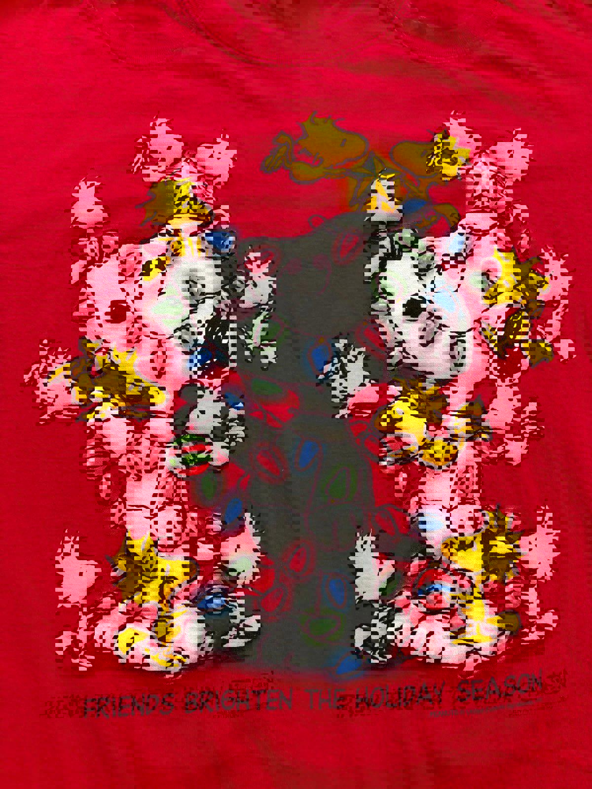 Vintage Peanuts Snoopy Christmas T-Shirt