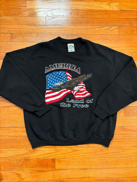 Vintage USA American Pride Eagle Crewneck Sweater