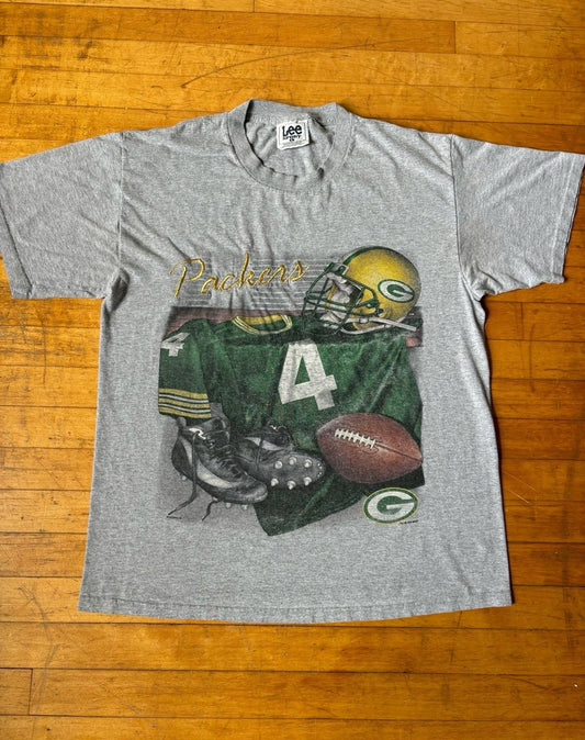 Vintage 90s NFL Brett Farve Green Bay Packers T-Shirt