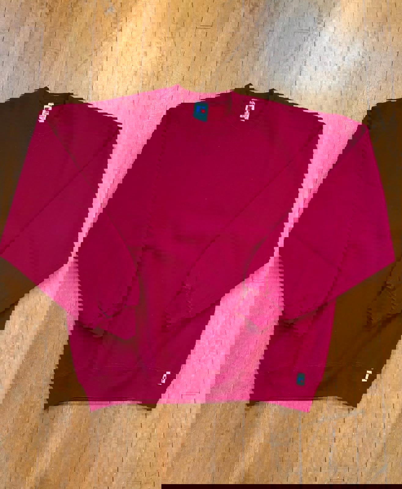 Vintage Red Maroon Russell Athletic Crewneck