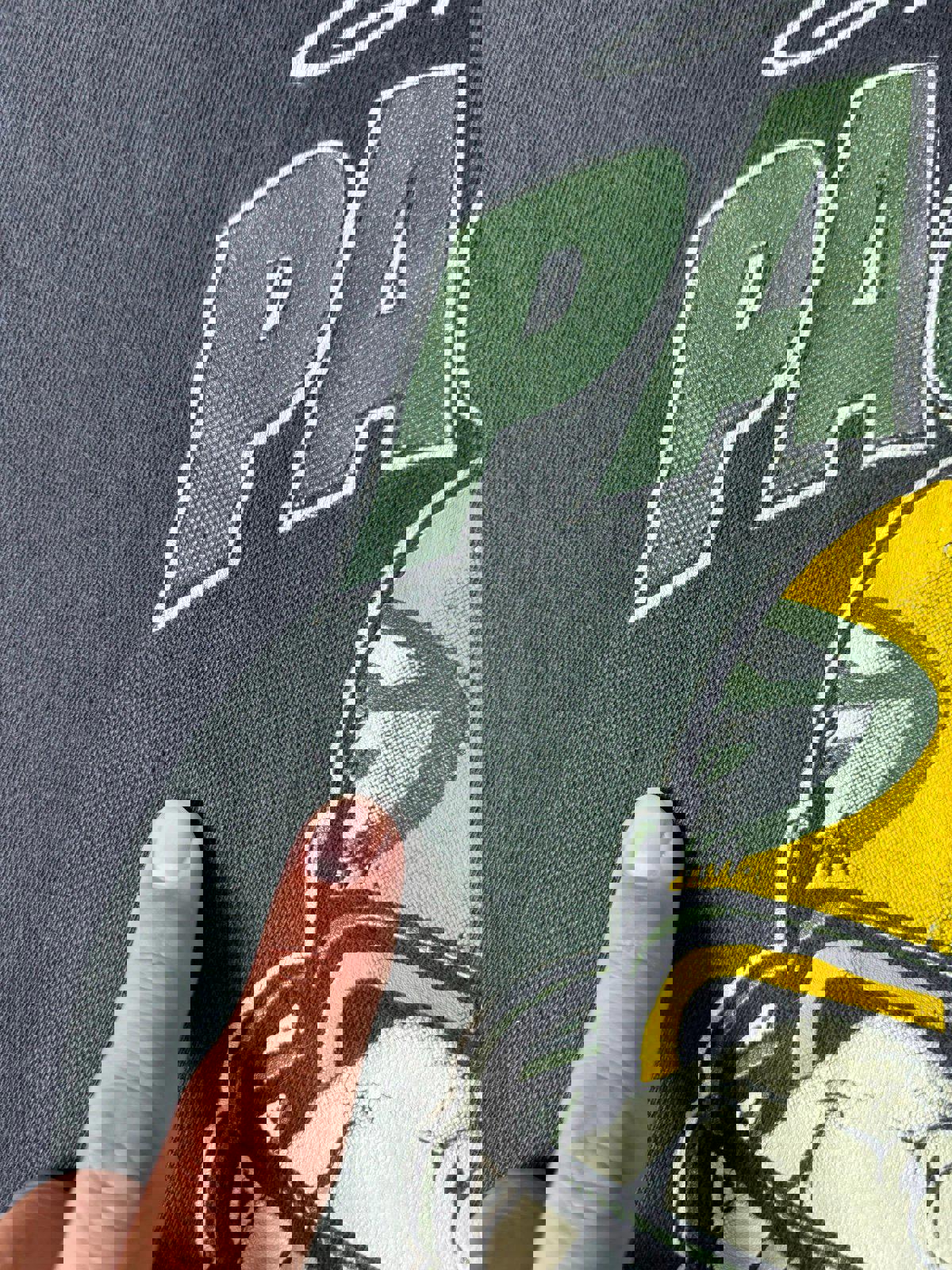 Vintage 90s NFL Green Bay Packers "IN YOUR FACE" T-Shirt