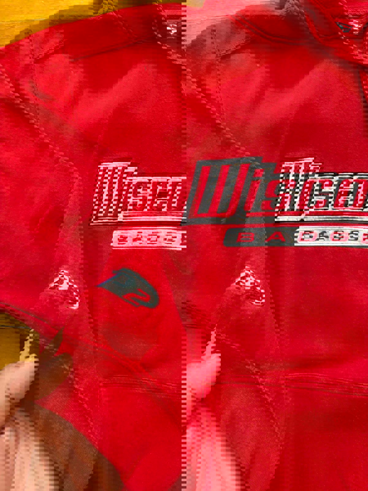 Vintage University of Wisconsin Badgers Hoodie Sweater