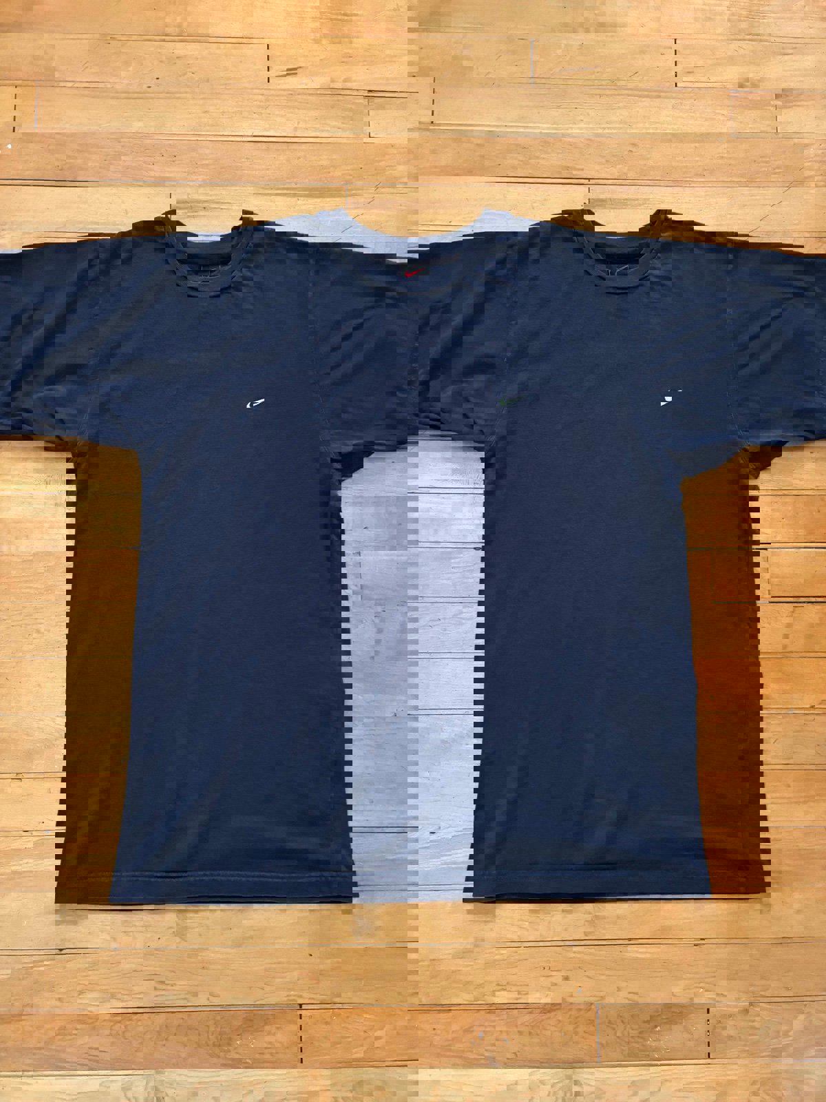 Vintage Nike Swoosh Navy Blue T-Shirt