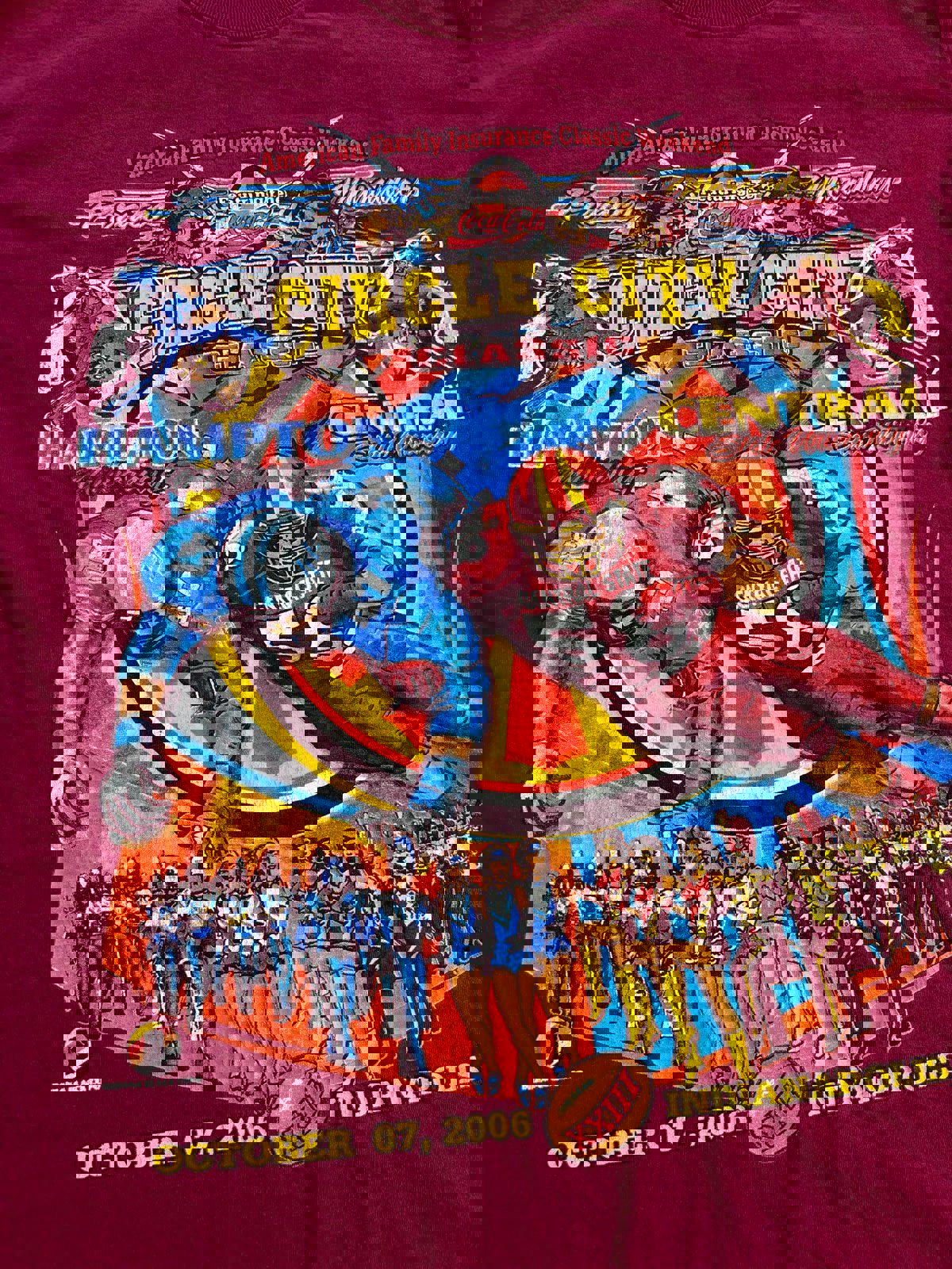 Vintage Hampton vs Central State University Football HBCU T-Shirt