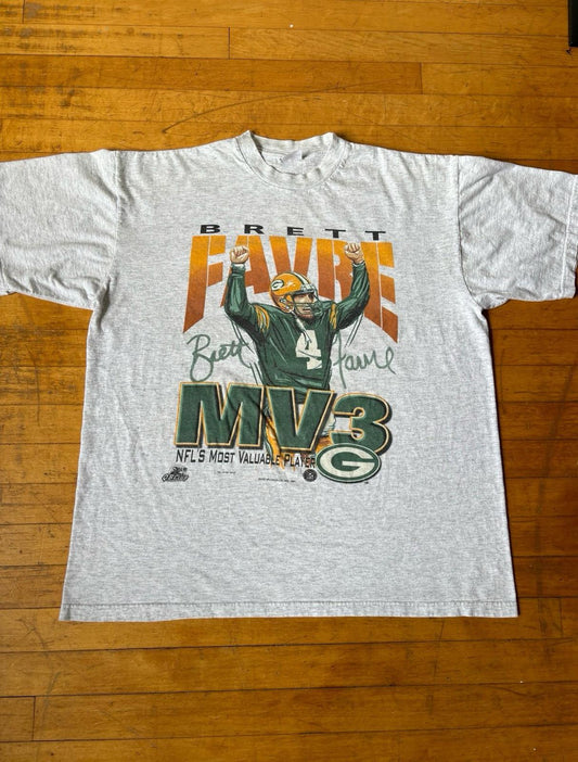 Vintage 90s NFL Brett Farve Green Bay Packers T-Shirt