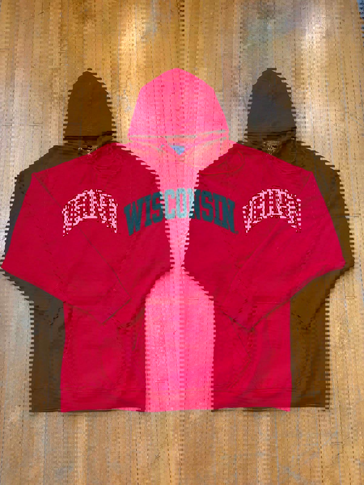 Vintage University of Wisconsin Badgers Hoodie Sweater