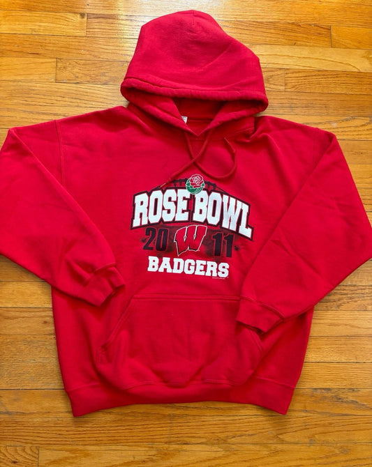 University of Wisconsin Badgers Rose Bowl Hoodie Sweater
