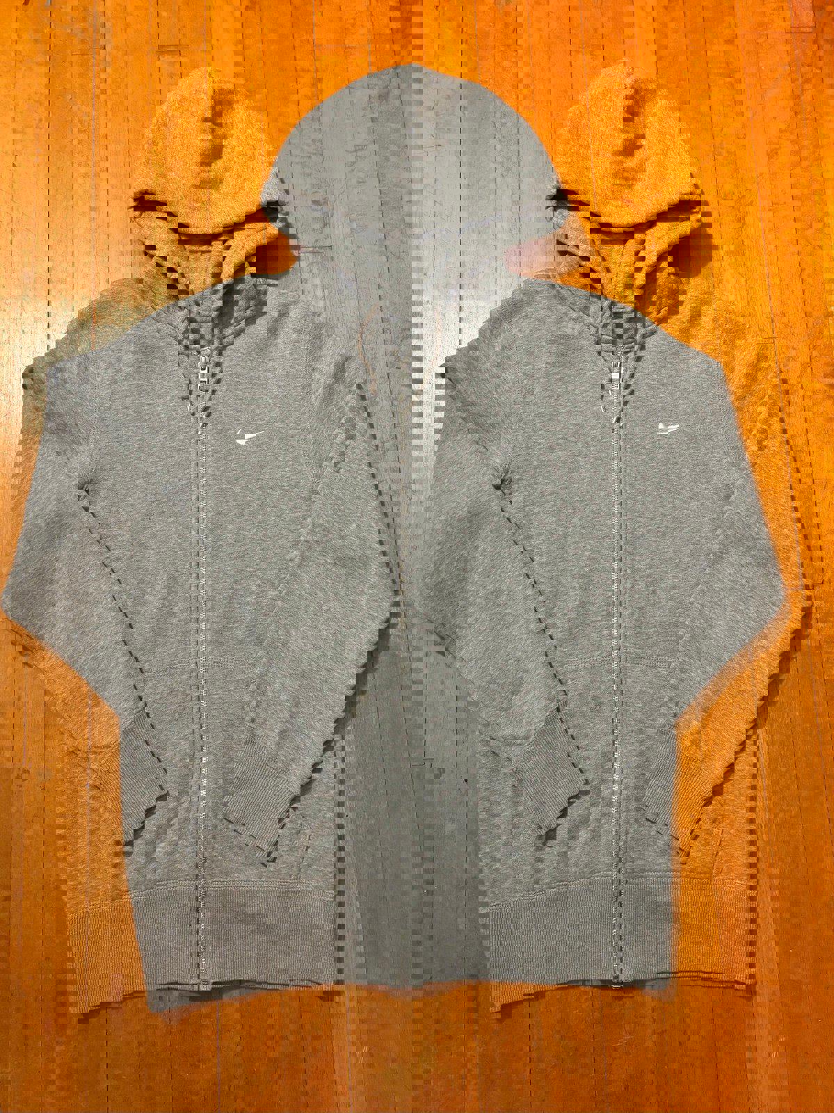 Vintage Nike Center Swoosh Zip up Hoodie