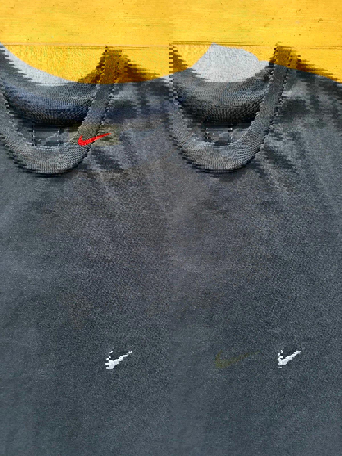 Vintage Nike Swoosh Navy Blue T-Shirt