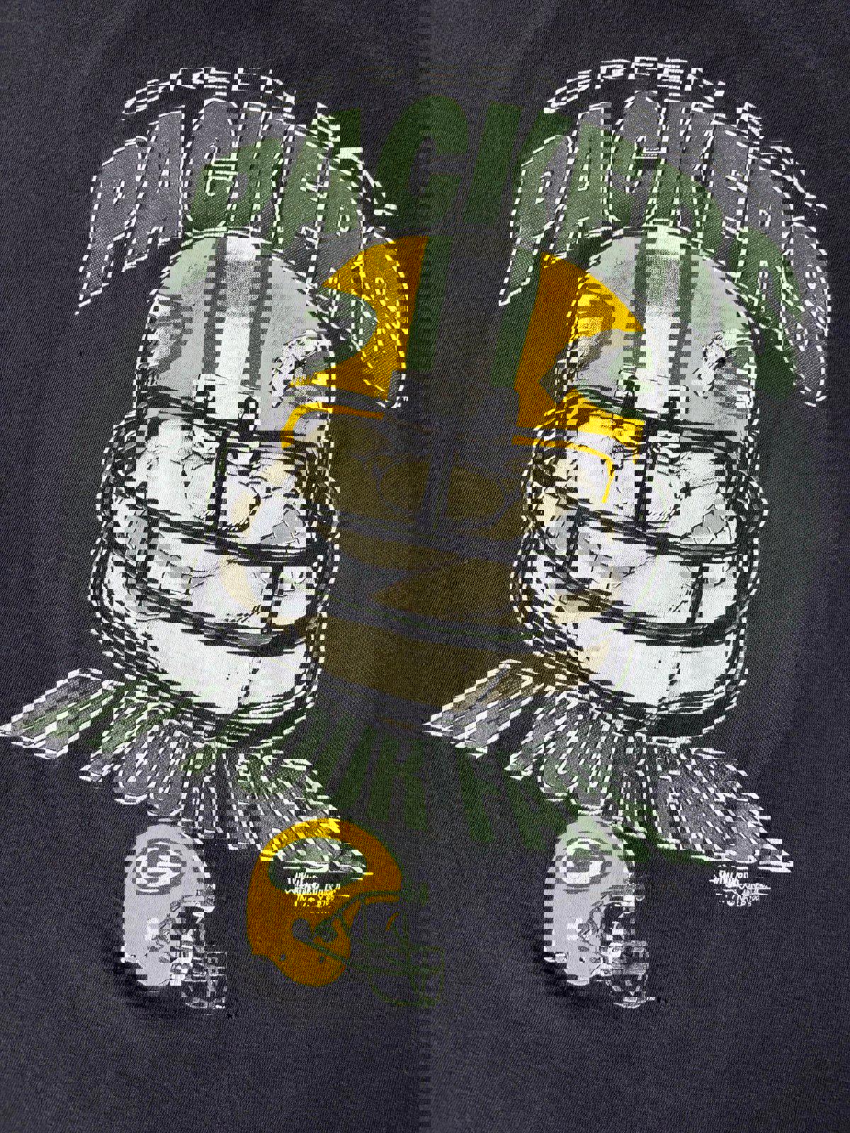 Vintage 90s NFL Green Bay Packers "IN YOUR FACE" T-Shirt