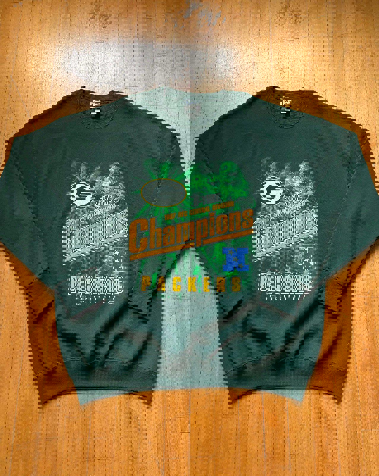 Vintage 90s NFL Green Bay Packers NFC North Champions Crewneck Sweater
