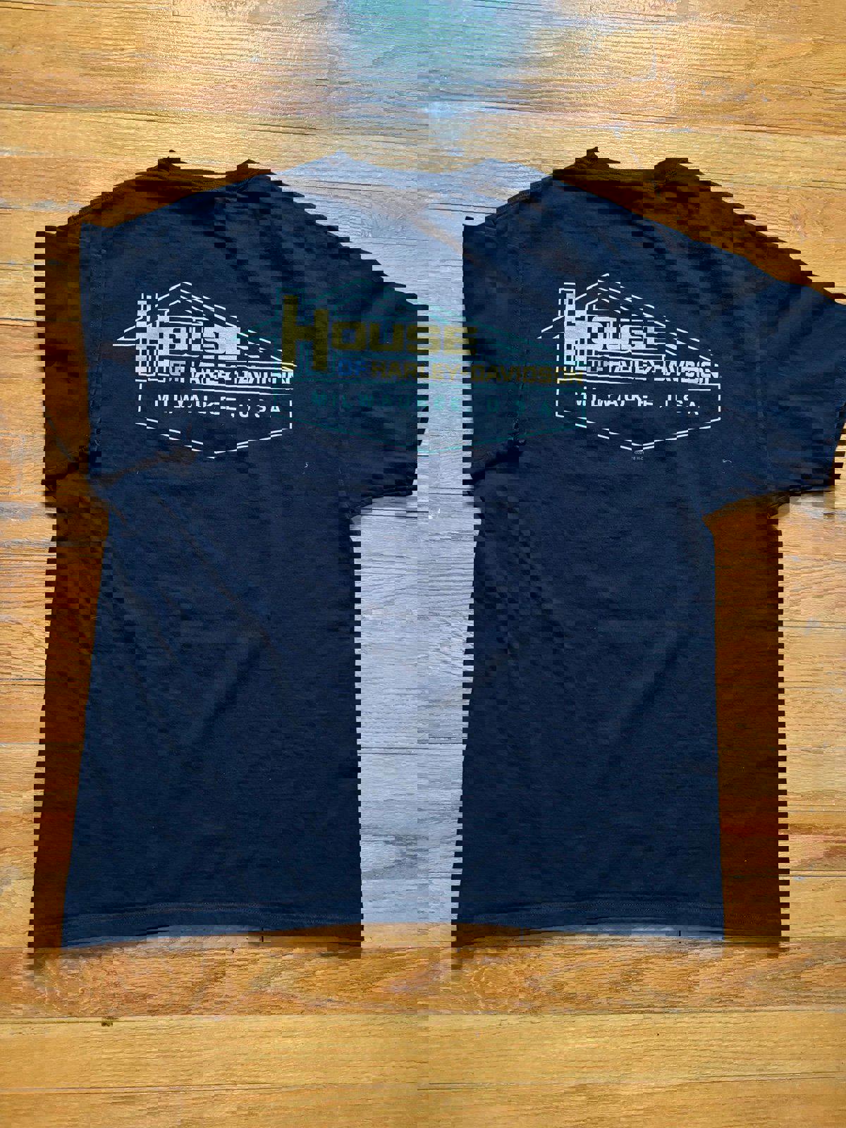 Harley Davidson Firefighter Motorcycle T-Shirt