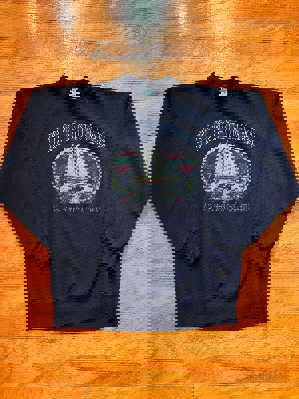 Vintage St. Thomas US Virgin Island Crewneck Sweater