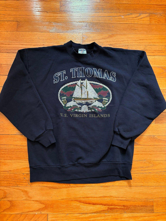 Vintage St. Thomas US Virgin Island Crewneck Sweater
