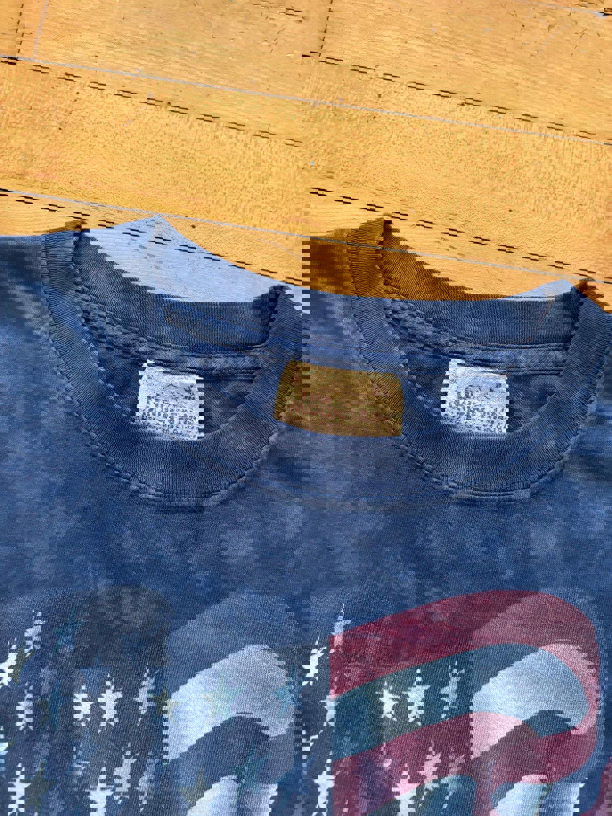 Vintage Nature Wolf The Mountains USA Tie Dye T-Shirt