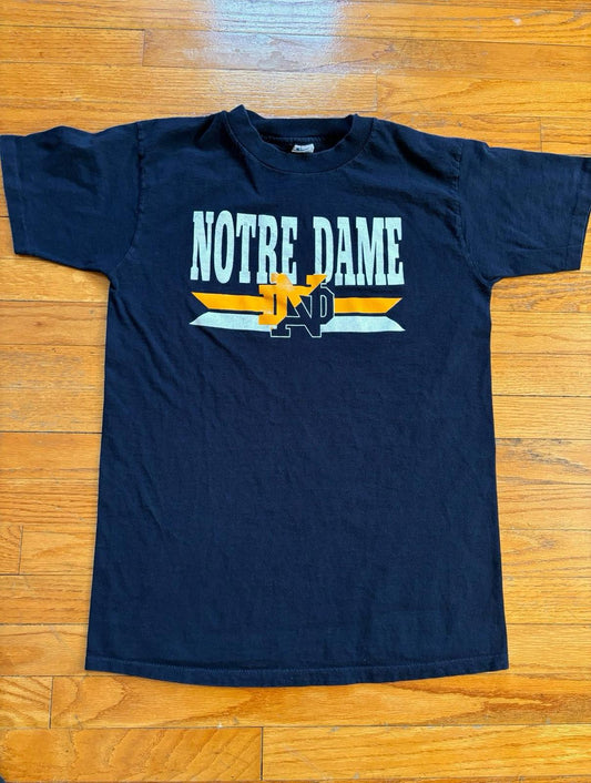 Vintage 80s University of Notre Dame Fighting Irish Champion T-Shirt