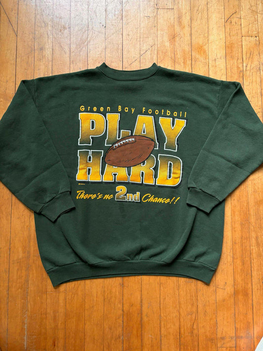 Vintage 90s NFL Green Bay Packers Crewneck Sweater