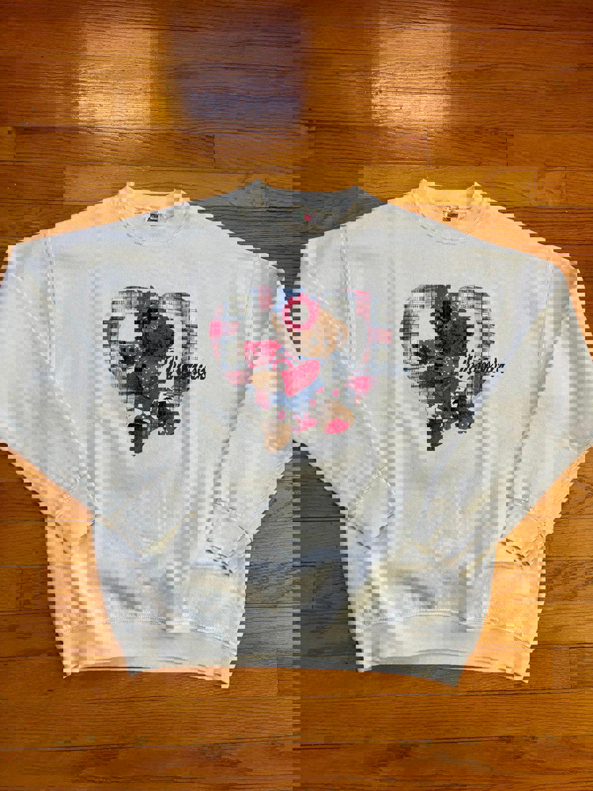 Vintage Wisconsin Bear Crewneck