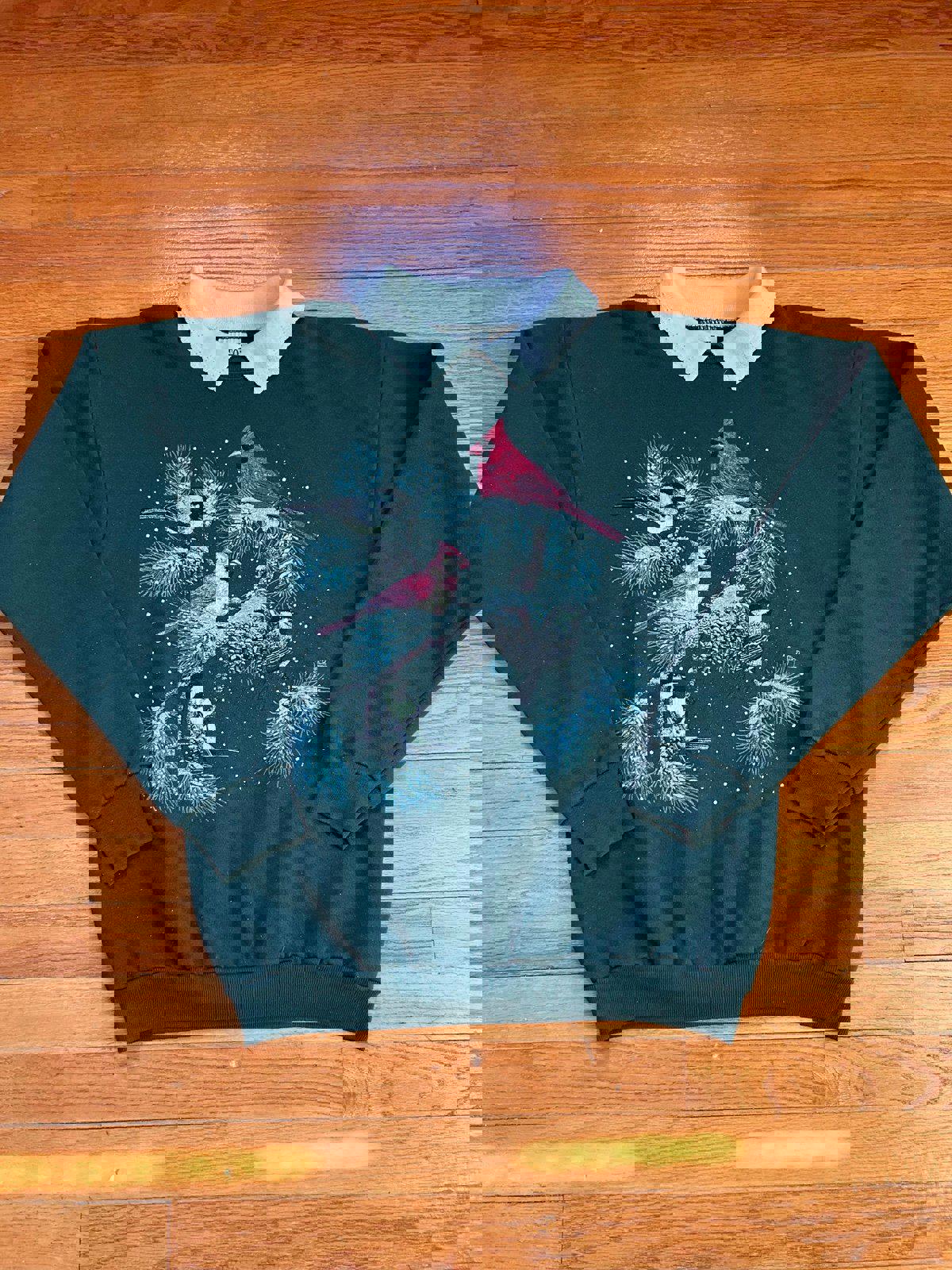 Vintage Christmas Winter Nature Crewneck