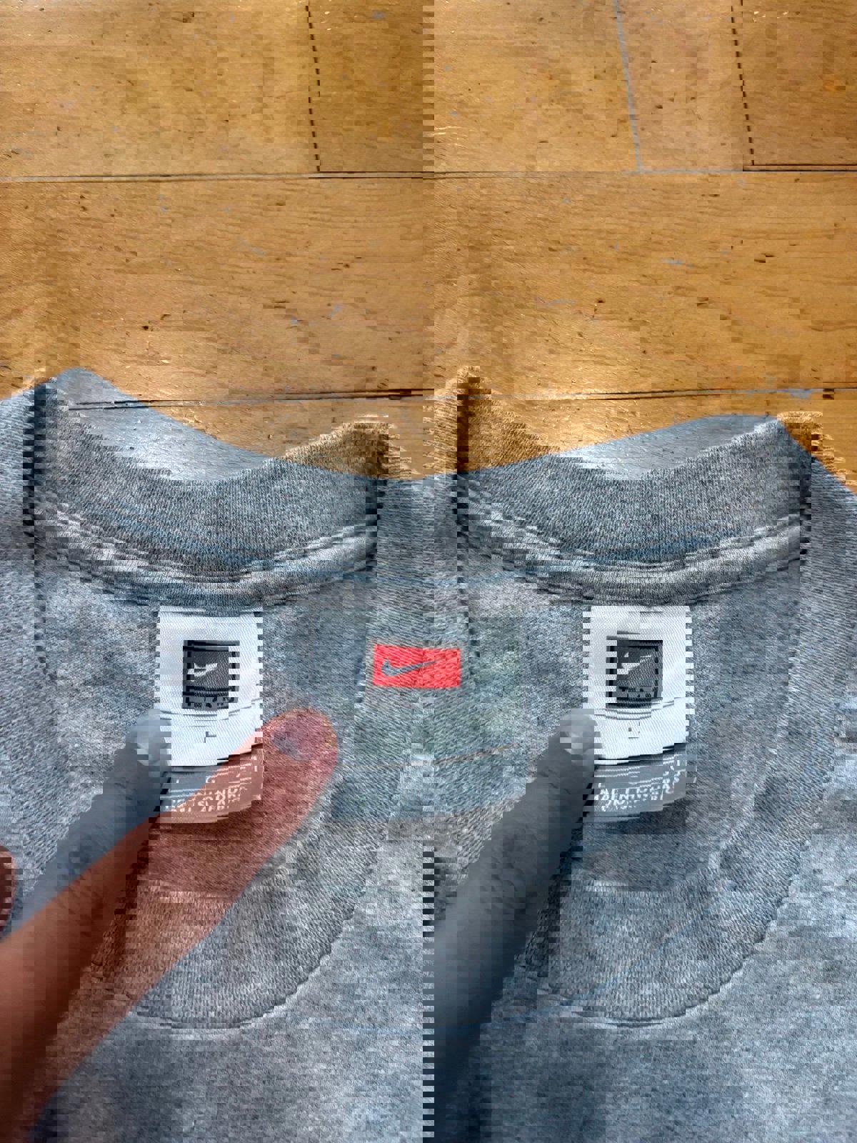 Vintage Nike MLB Milwaukee Brewers Center Swoosh T-Shirt