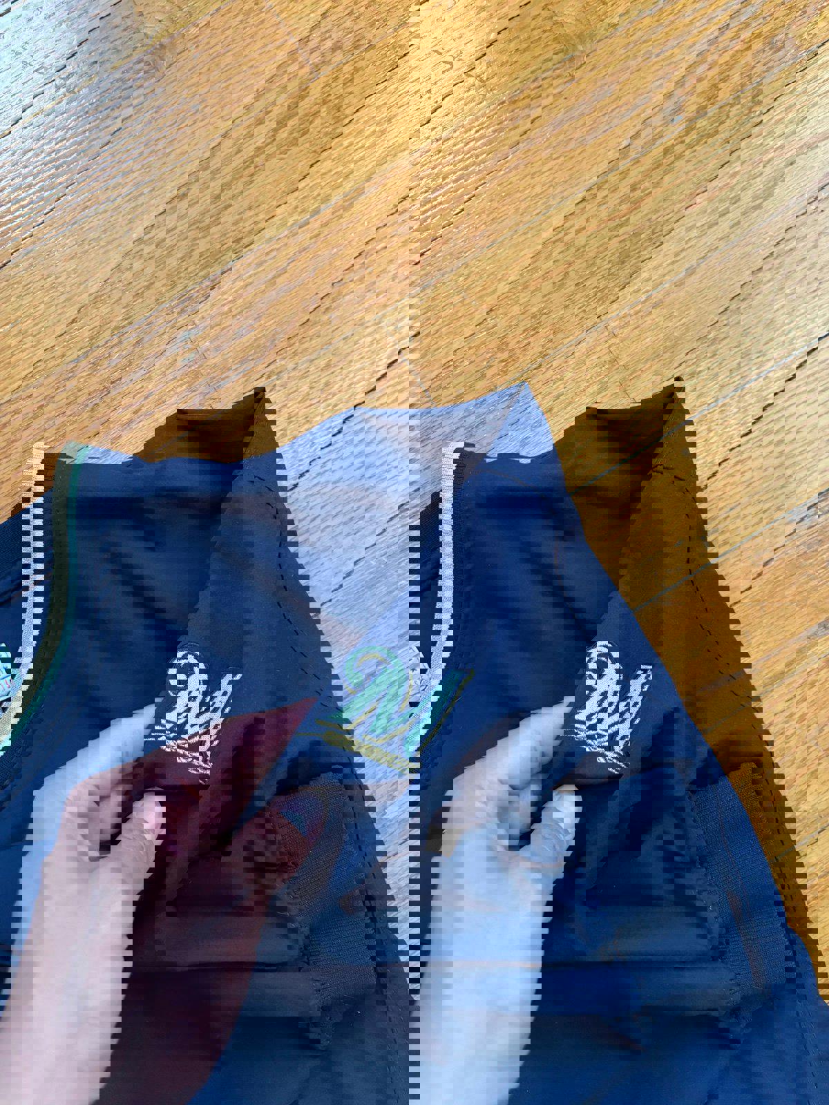 Vintage Nike Milwaukee Brewers Center Swoosh Windbreaker Jacket