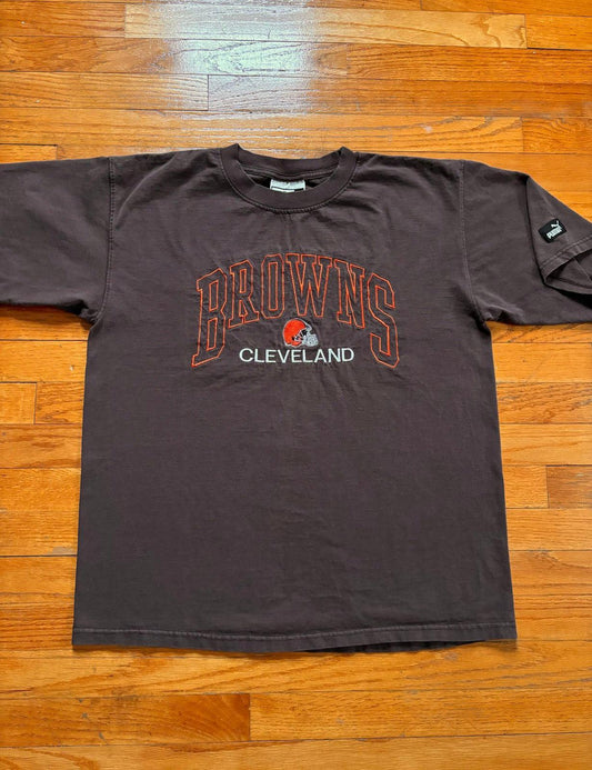 Vintage 90s NFL Cleveland Browns Puma T-Shirt