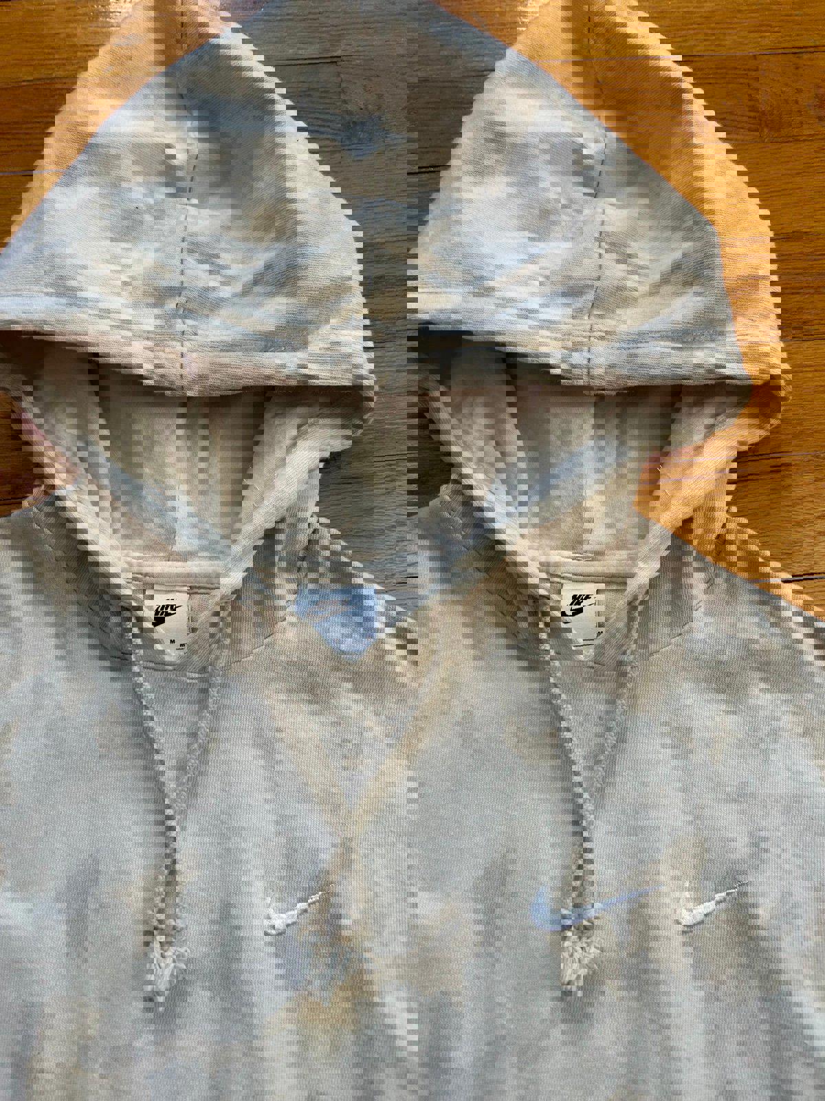 Nike Cropped Center Swoosh Hoodie Sweater