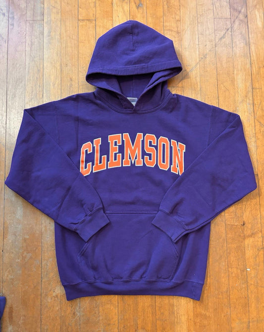 Vintage University of Clemson Tiger Hoodie Sweater