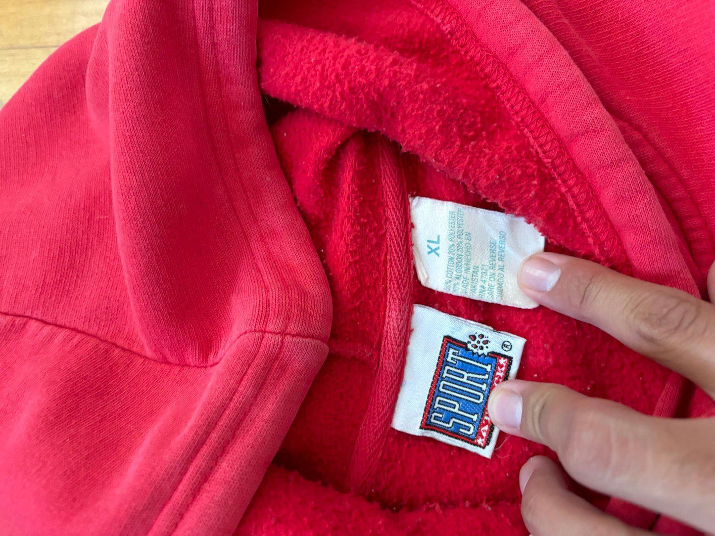 Vintage University of Wisconsin Badgers Hoodie