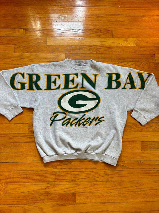 Vintage 90s NFL Green Bay Packer Crewneck Sweater