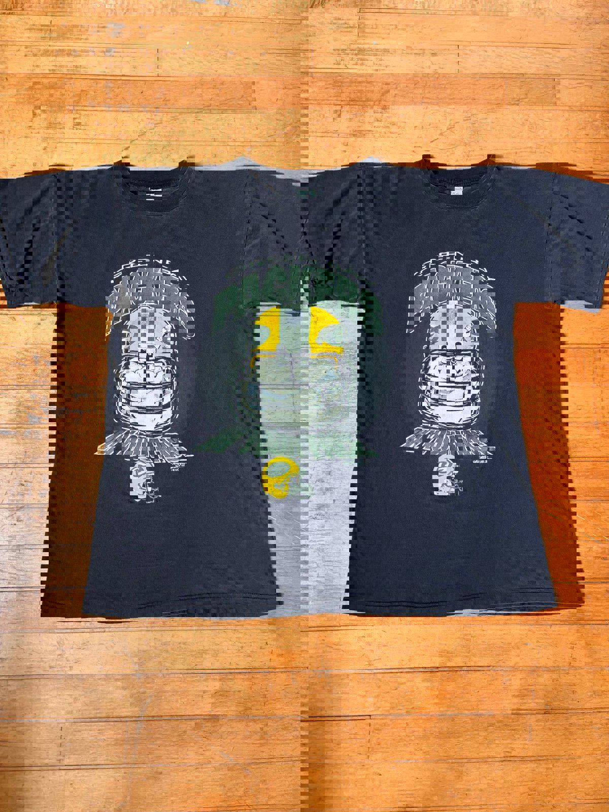 Vintage 90s NFL Green Bay Packers "IN YOUR FACE" T-Shirt