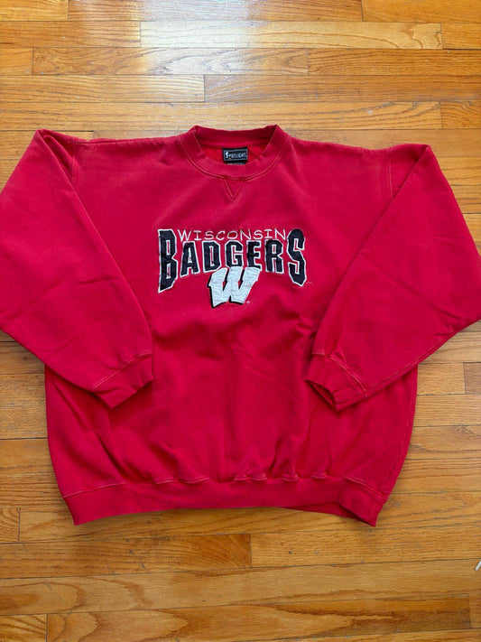 Vintage University of Wisconsin Badgers Crewneck Sweater