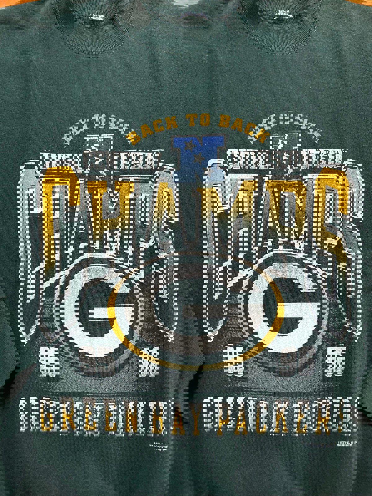 Vintage 90s NFL Green Bay Packer Super Bowl XXXI Champions Crewneck Sweater