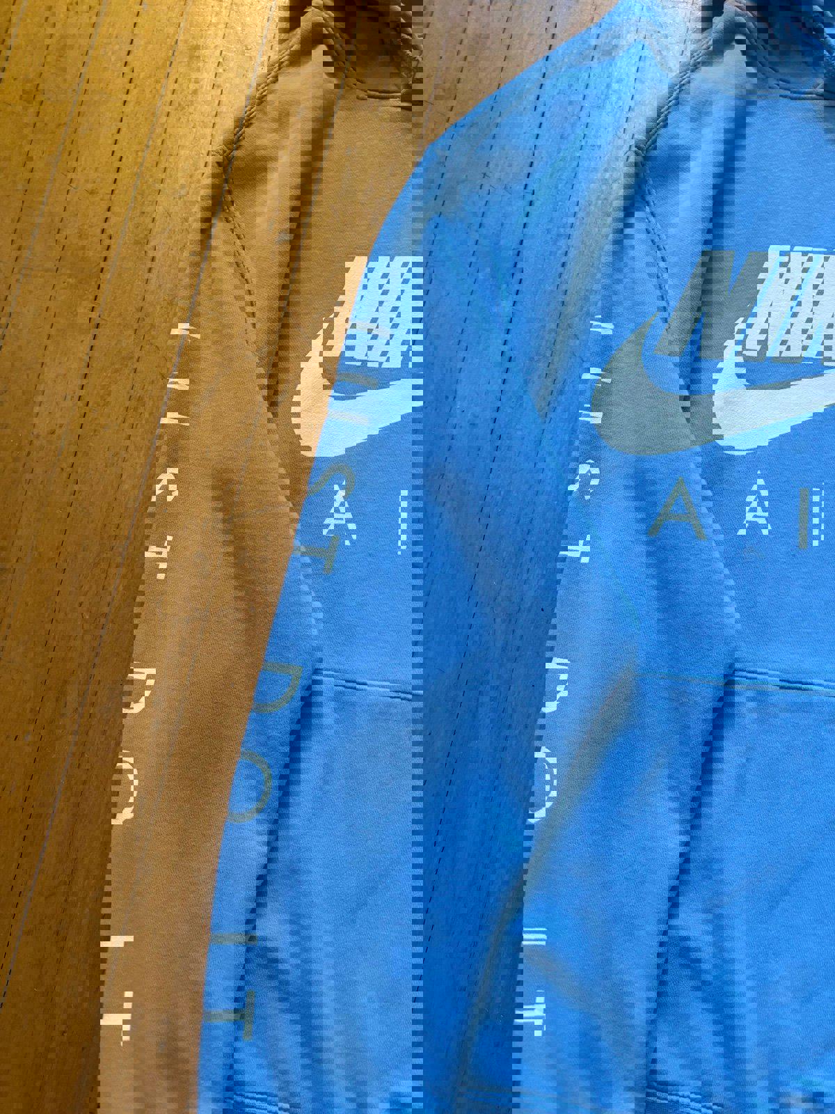 Nike Just Do It Blue Hoodie Sweater