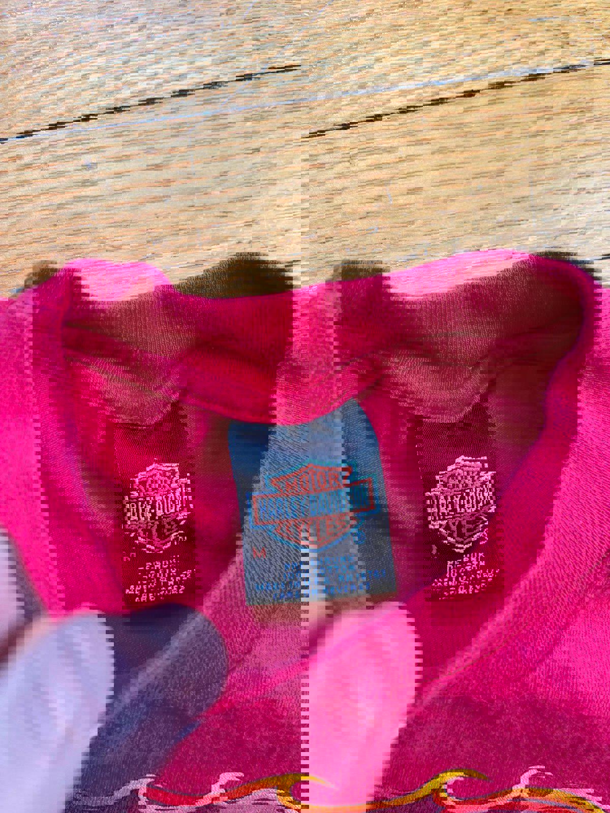 Vintage 90s Harley Davidson Motorcycle Eagle T-Shirt