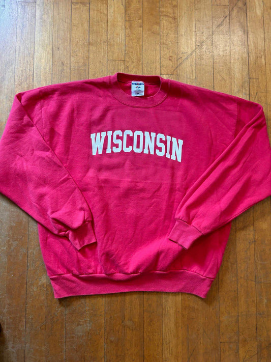Vintage University of Wisconsin Badgers Crewneck Sweater