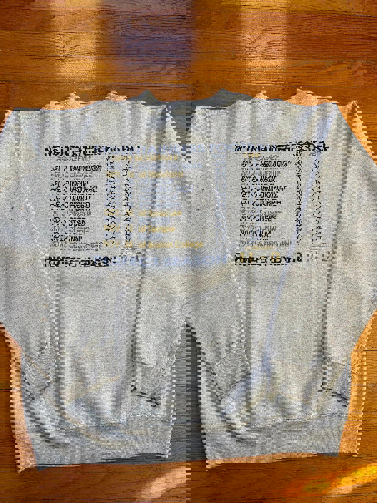 Vintage 1993 University of West Virginia Mountaineers Football Crewneck Sweater