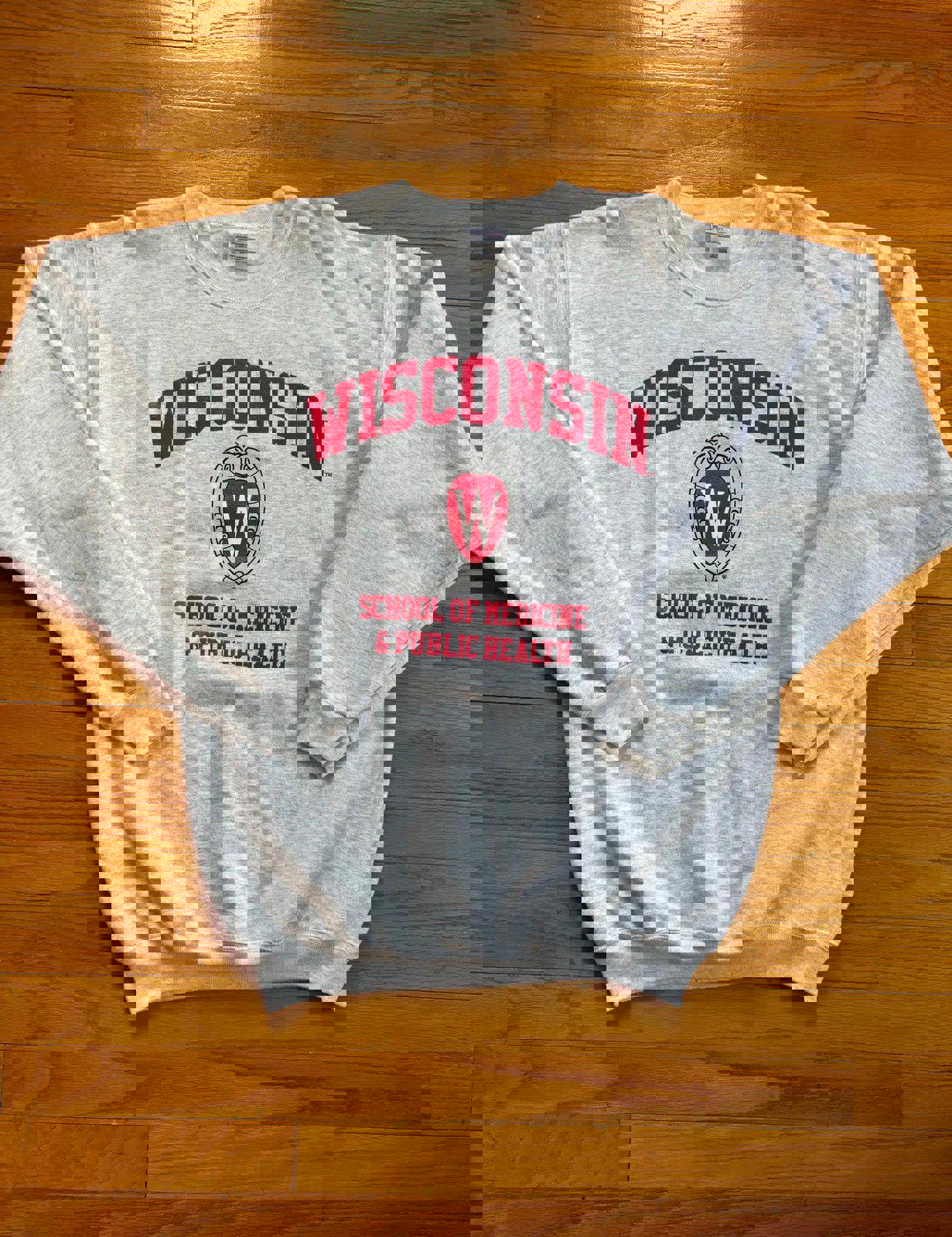 University of Wisconsin Badgers School of Medicine & Public Health Crewneck