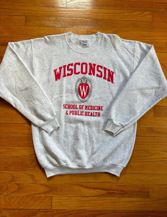University of Wisconsin Badgers School of Medicine & Public Health Crewneck